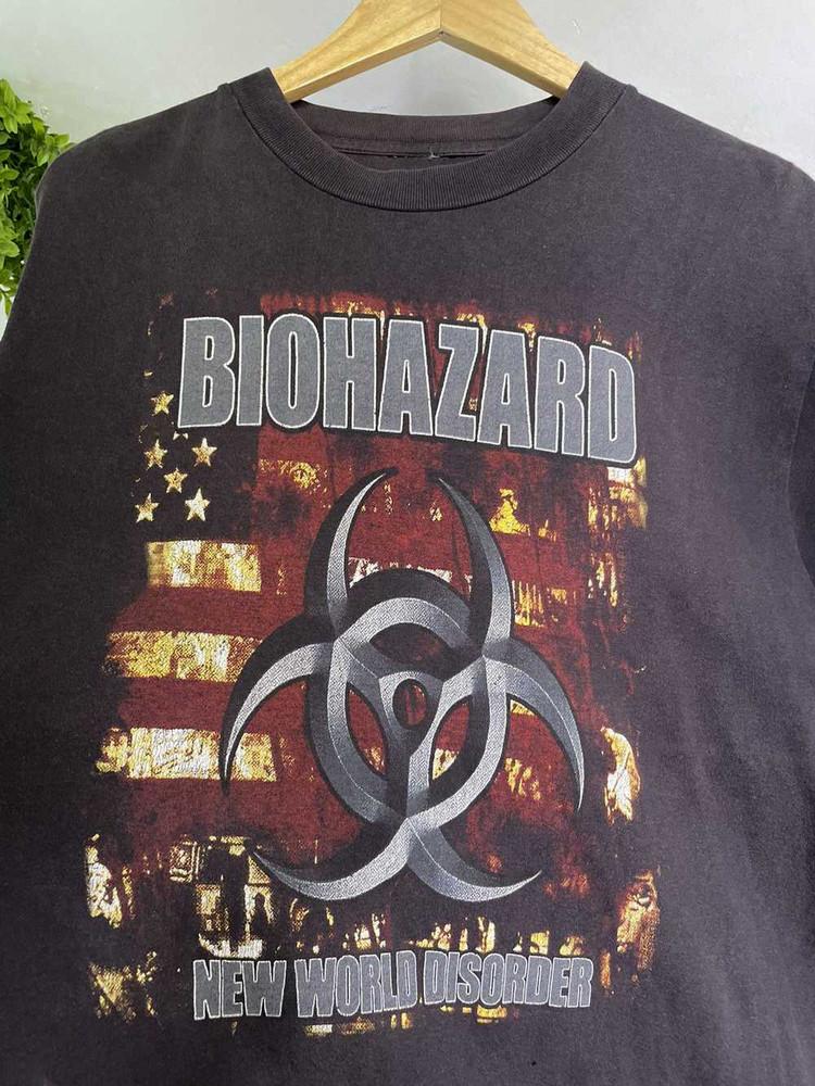 

Biohazard band New World Disorder Unisex Shirt Adult Cotton Tee SB071 Unisex T-Shirt XXXXL