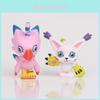 Digital Monster Figurine Model For Anime And Cartoon Lovers With Pvc Material 4-5cm