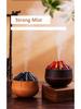 Silent Charcoal Fire Humidifier & Aroma Diffuser with 7-Color Night Light for Living Room & Bedroom