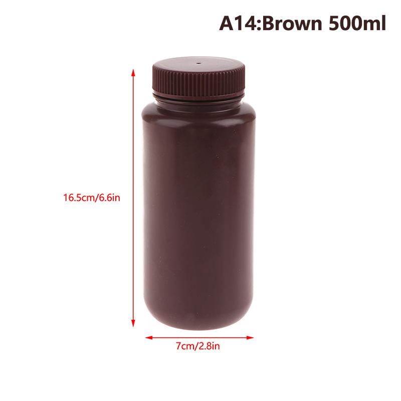 1Pcs Plastic Hdpe Empty Seal Bottles Pill Vials Tablet Capsule Solid Powder Portable Containers