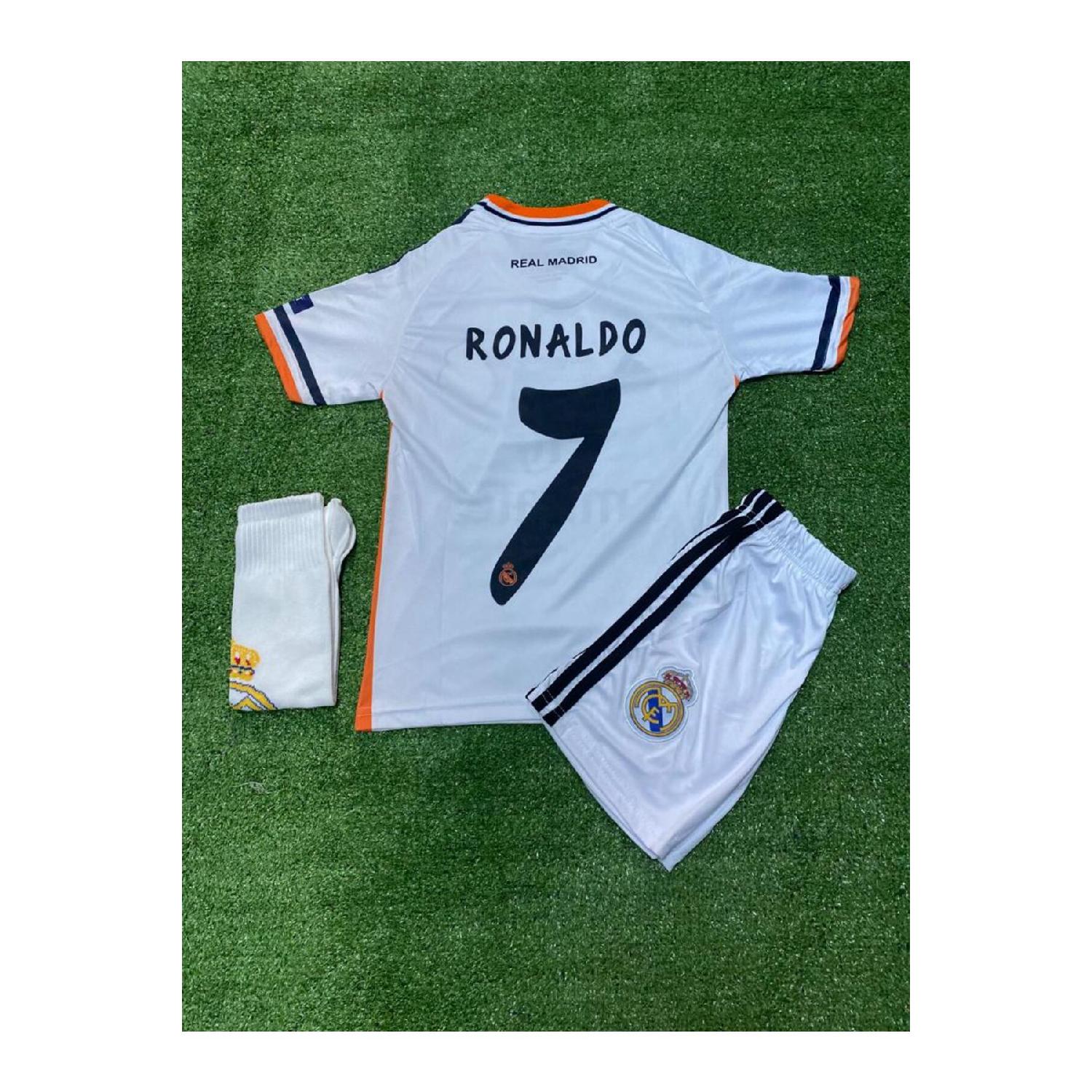 

Детский трикотаж с газоном Astroturf специального дизайна, финал Лиги чемпионов Лиссабона 2014, Реал Мадрид Роналду