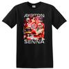 Ayrton Senna Formula One Racing Legend Graphic T Shirt Racing Tee Gift