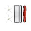 Compatible Accessories for Xiaomi Dreame W10/W10 PRO: Roller Brush, Main Brush, Side Brush, Washable Filter