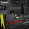 Carbon Fiber Interior Sticker for Suzuki Jimny 2018-2025 3/5 Doors ABS Black Trim