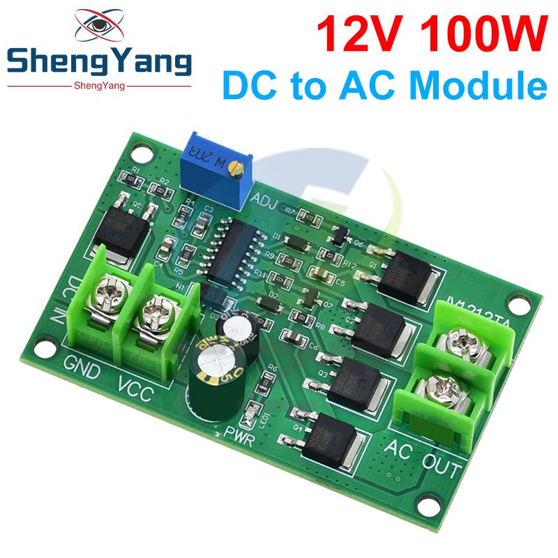 100W DC-AC Power Inverter Transformer DC 12V to AC 12/24V Square Wave Signal Generator Voltage Regulator Power Converter Board