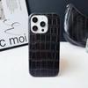 Crocodile Skin Luxury Leather PU Cases for 17 Pro Max 16 E 13 14 Plus 11 12 15 Pro Max XR X XS Hard Shockproof Case
