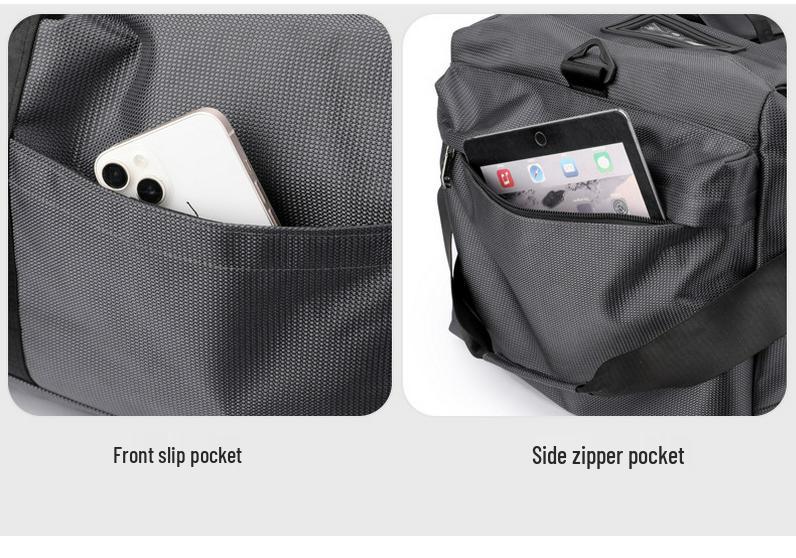 Multi-Functional Wheeled Travel Bag: Super Large Capacity for Business, Travel, Outdoor or Checked Luggage