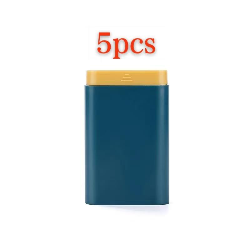 1/2/5pcs Mini Small Portable Travel Vitamin Box Pill Cases Container Organizer Storage Tablet
