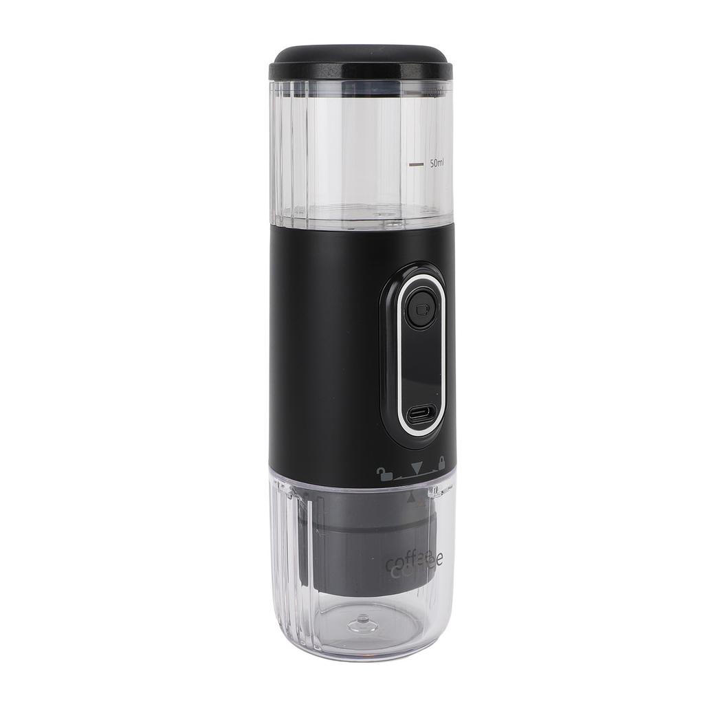 Portable Coffee Maker 100ml Type C Rechargeable Handheld Capsule Coffee Maker Machine for Outdoor Car Travel Camping