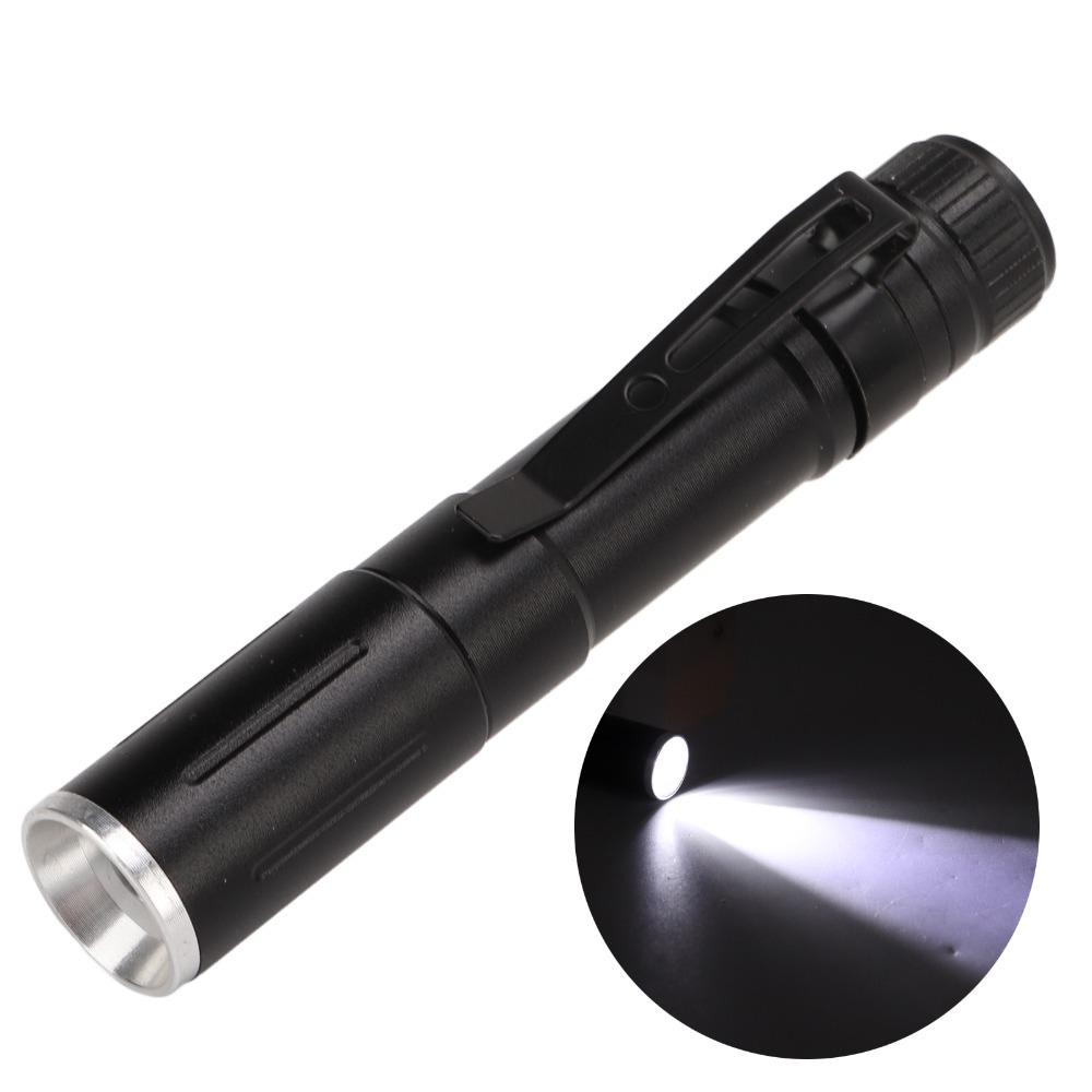 Waterproof LED Flashlight Aluminum Alloy LED Pen Light Durable Pocket Torch  Inspection
