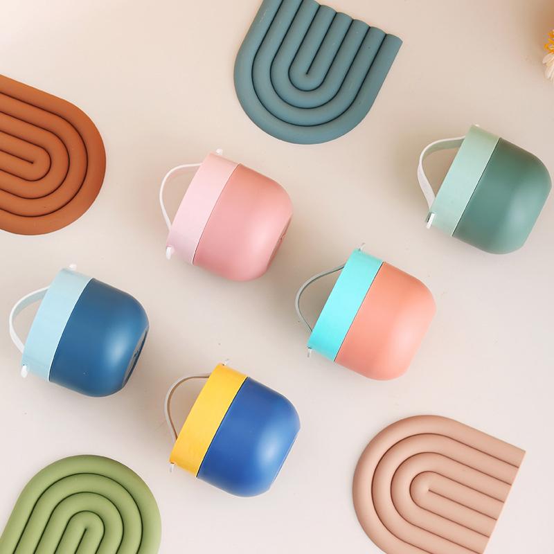 Portable Stainless Steel Soup Cup Lunch Box Food Containers Shape Vacuum Flasks