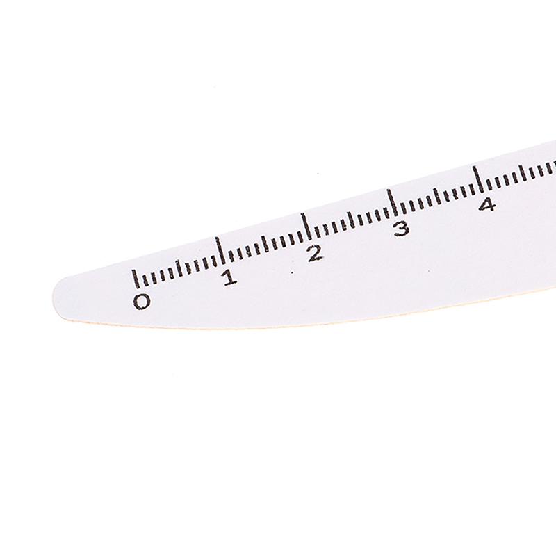 5Pcs Wooden Sandpaper Nail File 100/180 180/240 Professional Manicure Buffer Knife Willow Leaves Pedicure Nails Art Tools