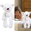 Teddy Bear Stuffed Animals, Big Teddy Bear White, Giant Bear Plush Gifts for Girlfriend Girls Christmas Valentine's Day, 14 Inch