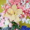 50cm Velvet Flower Large Scale Fake Flowers Venue Scenery Osmanthus Foam Flower  Event Venue
