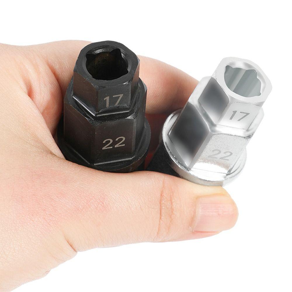 Heavy-Duty Wheel Removal Tool Anti-Rust Axle Spindle Tool Motorcycles Hex Axle Tool  Repair Tool
