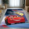 Cartoon Cars Lightning McQueen Living Room Non-Slip Area Rug Soft Carpet for Bedroom Kids Playroom Sofa,Home Decor Doormat Gift