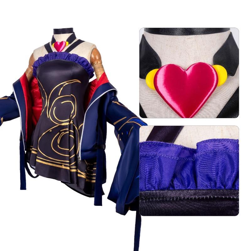 Cos clothing glory clothing less siyuan spiritual hexagram secret language less siyuan game cosplay clothing
