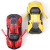 (bagged)1:36 Alloy Car Model Simulation SF90 Racing Car Vehicle Pull Back Car Ornaments Collection Toys For Boy Children