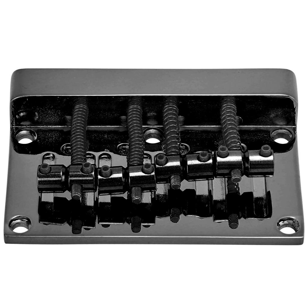4 Strings Bass Bridge Tailpiece Thickened Electric Box Guitar Plate Instrument Accessories 85mm