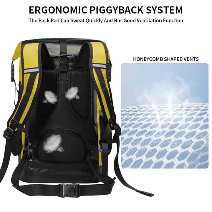 35L Waterproof Dry Bag Backpack for Kayaking Roll Top Kayak Dry Backpack Floating Outdoor Dry Sack Boating Sailing  Camping