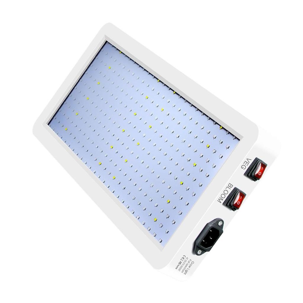 1000W LED Grow Light for Indoor Plants 216 LEDs Full Spectrum Veg and Bloom Dual Switch IP65 Waterpr