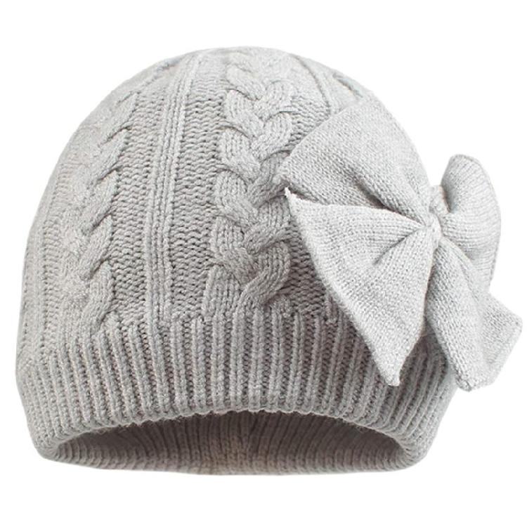 Beanie Hat for Winter with Feminine Design Caps Knitted for Outdoor Hiking