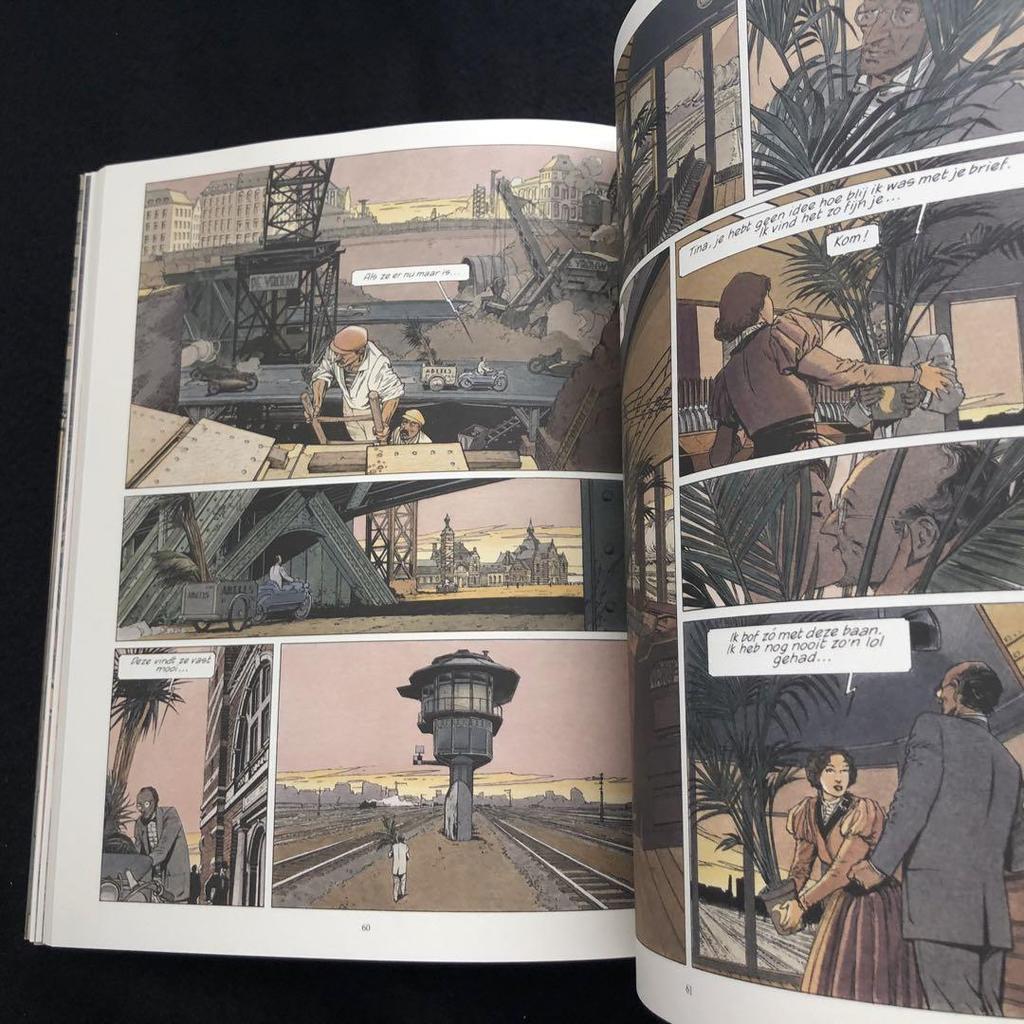 [USED] Francois Schuiten's Collection of Works "BRUSEL" (Dark Countries) Dutch Version