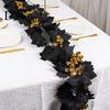 Haunted House Decor Halloween Artificial Maple Leaf Vine Decor, Fall Wall Hanging Garland Theme Party Supplies for Scene, Spooky Thanksgiving