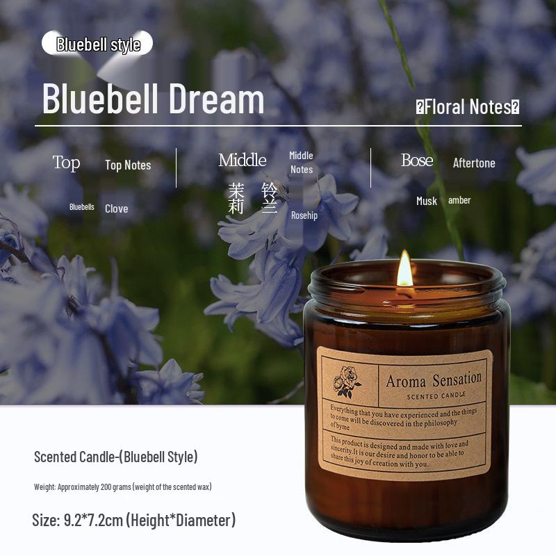 Aromatherapy Soy Wax Candle Gift Set - Smokeless, Essential Oil, Plant-Based, Scented Birthday Candles