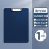 Morandi A4 Black PP Foam Clipboard - Thick, Student-Friendly Writing Board 