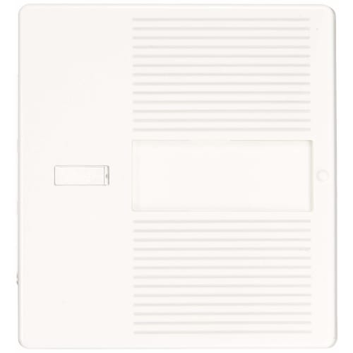 Panasonic Cosmo Series Wide 21 Embedded Double Switch Handle with Display and Name White WT3032W