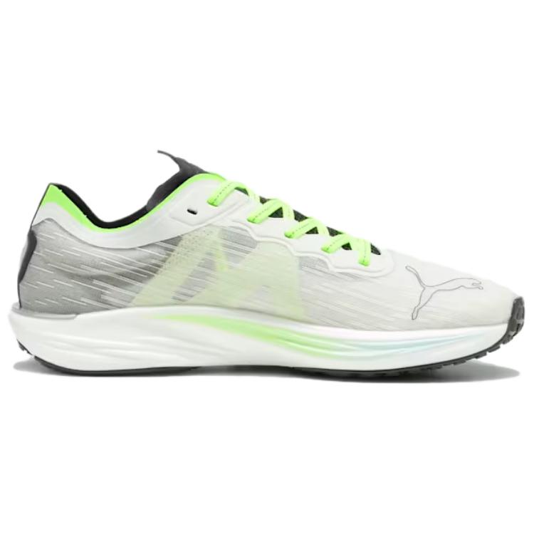 New PUMA Liberate Nitro 2 Shock Absorbers Slip Resistant Low Top Running Shoes Men's Gray Green 377315-17