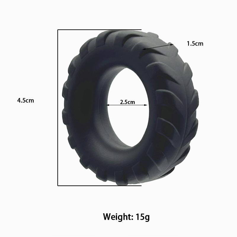 Špičkový erotický kroužek pro cudnost a oddálení ejakulace pro předkožku - Odolný design s očkem