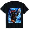 Cat Guitar Shirt Rock Men Women Tshirts Tee Vintage T Shirt Casual Cotton Daily Four Seasons Tees Harajuku Graphic T Shirts