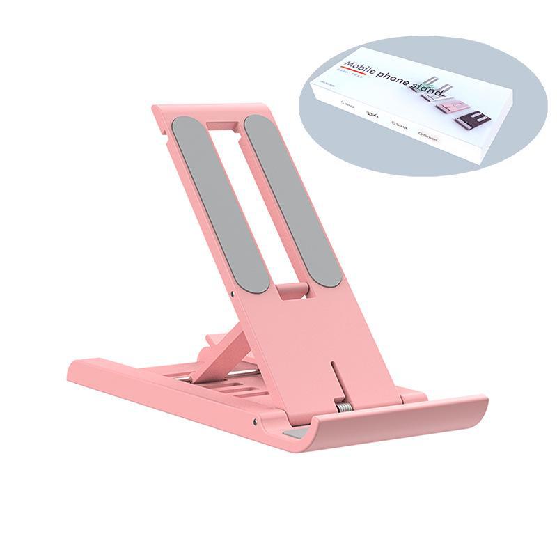 

Складная телескопическая подставка для телефона и планшета для прямой трансляции – универсальный портативный настольный держатель K30 Multi-level adjustment розовый
