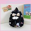 Kids Backpack With Cartoon Rabbit Print And Ear Design For School And Outings