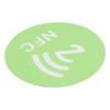 20PCS NFC Stickers Compact Portable Interference Resistant Rewritable CUID NFC Adhesive for NFC Enabled Devices Green