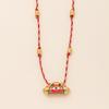 Devil's Eye Devil's Eye Necklace Women Beads Punk Gothic Necklace Metal Chain Necklace  Ladies