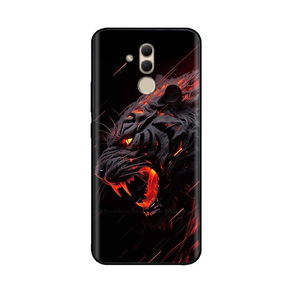 For Huawei Mate 20 Lite Case Cartoon Soft Silicone Phone Cover For Huawei Mate 20 Mate20 Pro Cases Bags Shockproof Painted Cover