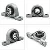 KP001 Spherical Roller Mounted Pillow Block Bearing 1PCS Zinc Alloy Block Bearing with Bore Ball Shaft for Multiple Industries