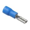 100PCS FDD2-110 Blue Female Connector 2.8 X 0.5mm Insulated Spade Wire Connector