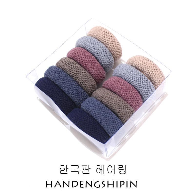 

Женская черная эластичная резинка для волос - густая, универсальная, для укладки в пучок и покрытия кожи головы