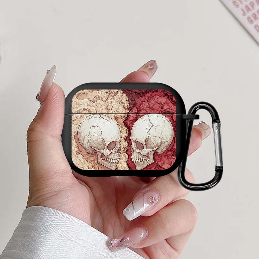

Case For Airpods 4 3 Pro2 Pro Pro3 2 1 Earphone Cases Cover The Skeleton s Love Airpods 4