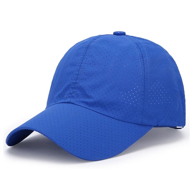 Breathable Quick Drying Baseball Caps Adjust Size Sun Hat Fishing Climbing Hunting Travel Visors Hat for Male Adult