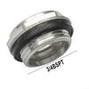 Plastic Oil Face Mirror Replacement 3/4\" BSPT Air Compressor
