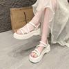 Retro Style Women's Summer Soft Sole Flats Sandals Fashion Outdoor Gladiator Footwear for Ladies