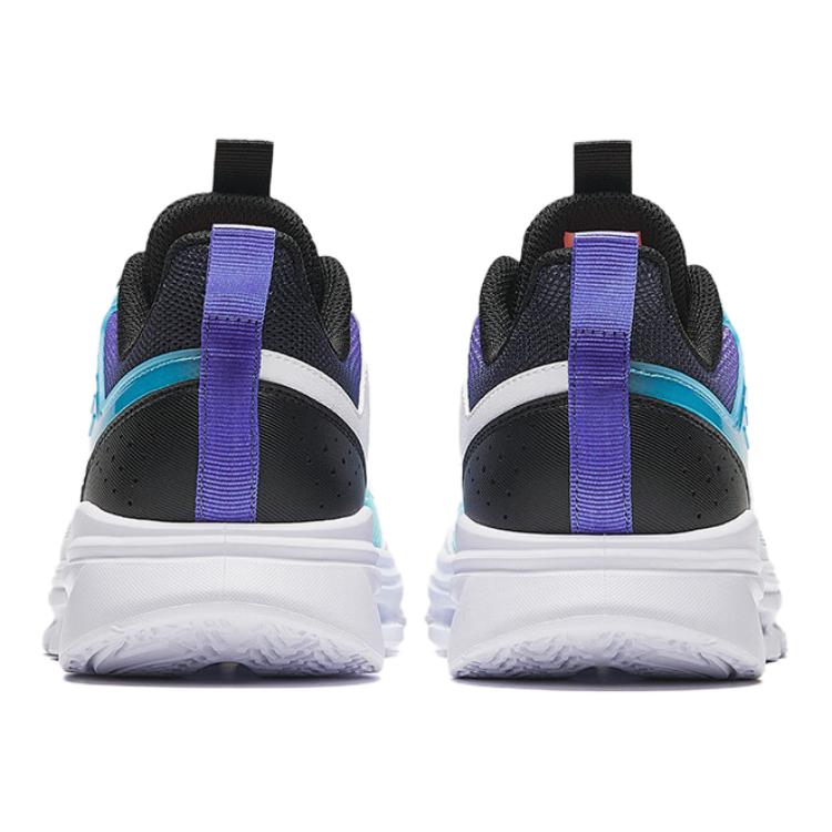 Anta Breathable Trendy Minimalist Durable Low-Top Kids Running Shoes Kids sneaker White Blue Black A12435572-4