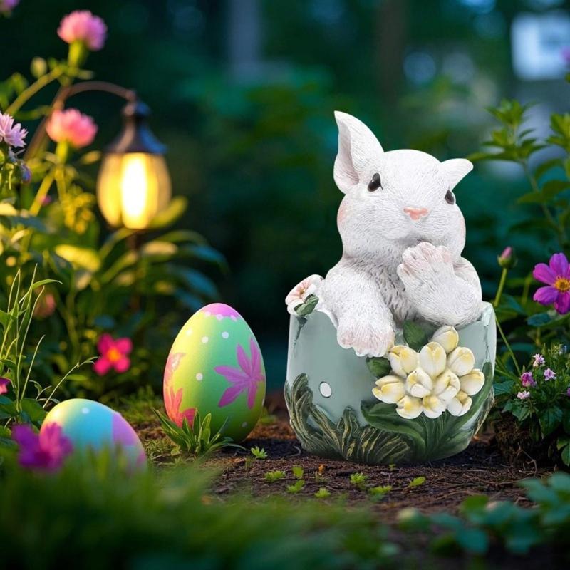 Ostern Schreibtisch Ornament Form Flexible Silikonform für Kaninchen Eier Figur Geformte Dekoration Schmuckherstellung Zubehör