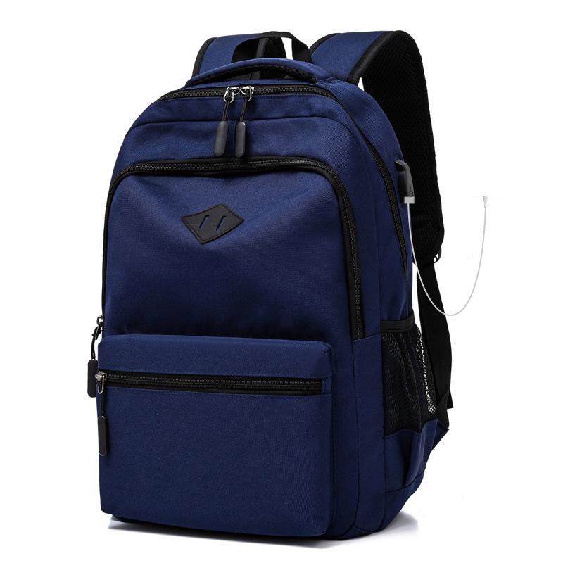Vodotěsný pánský dámský batoh na notebook cestovní školní taška s nabíjecím portem USB