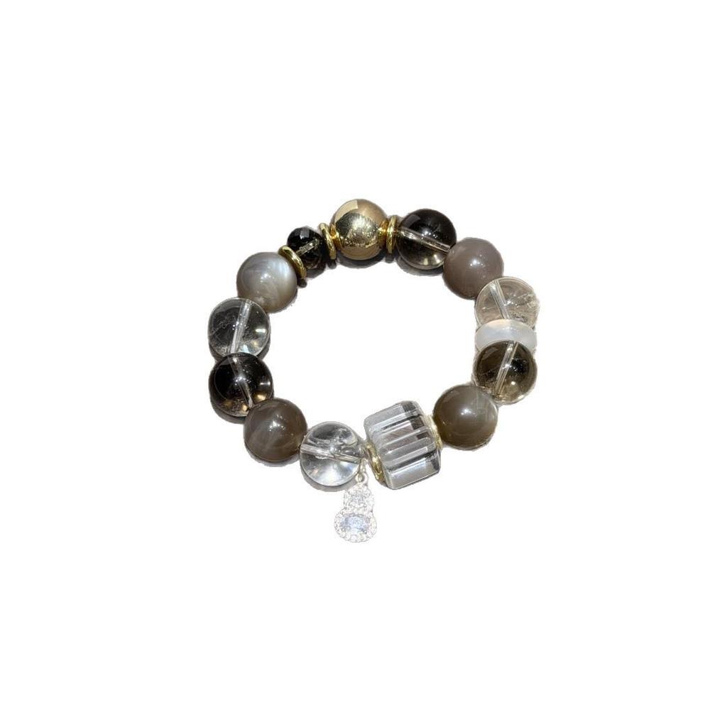 New Arrivals: Original Multi-Treasure Bracelet with Natural Yellow, Green Phantom, and White Crystals